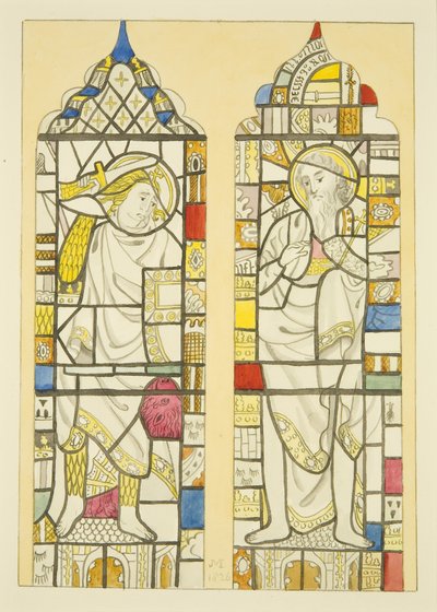 Kuzey penceresindeki vitray, St Mary Redcliffe