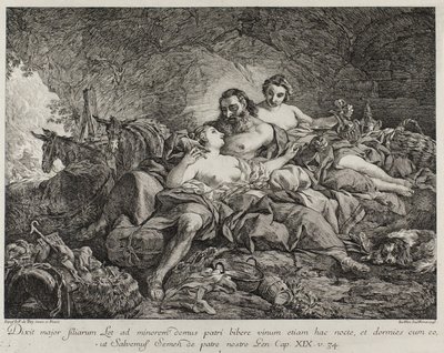 Lût ve Kızları, 1748 by Joseph Marie Vien