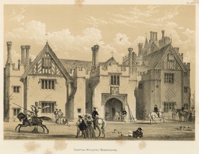 Compton Wynyats, Warwickshire by Joseph Nash