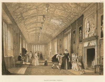 Galeri, Lanhydroc, Cornwall by Joseph Nash