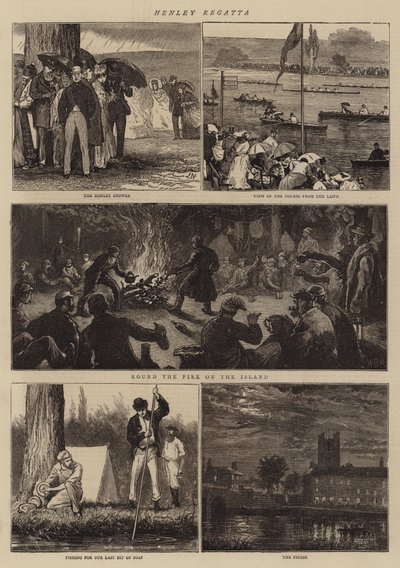 Henley Yarışı by Joseph Nash