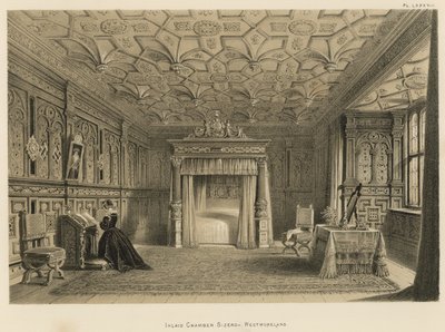 Kakma Odası, Sizergh, Westmoreland by Joseph Nash