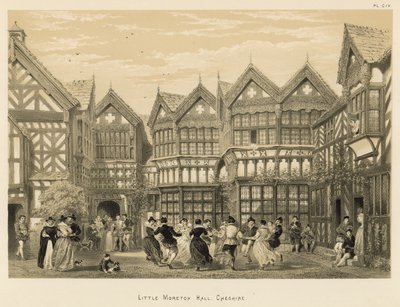 Küçük Moreton Salonu, Cheshire by Joseph Nash