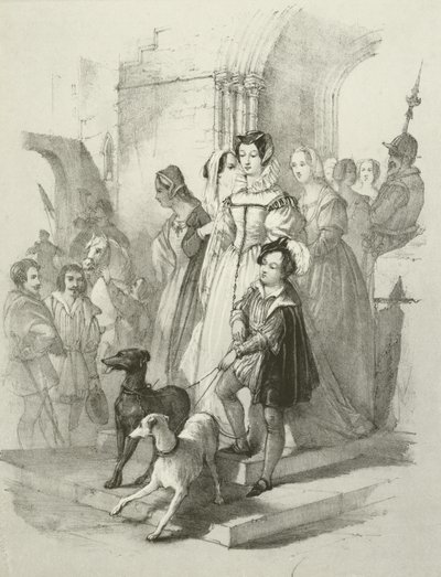 İskoçyalı Mary by Joseph Nash