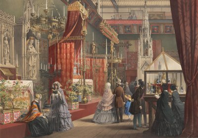 Ortaçağ Mahkemesi: 1851, 1854 Büyük Sergisi. by Joseph Nash