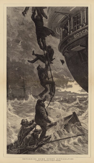 Zorluklar Altında Eve Dönüş by Joseph Nash