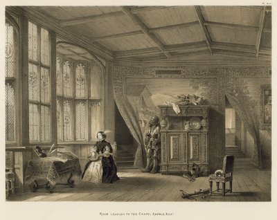 Şapele Giden Oda, Knowle, Kent by Joseph Nash