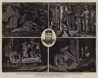 Haydock kömür ocağı patlaması by Joseph Nash