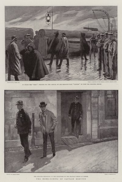 Kaptan Dreyfus'un Eve Dönüşü by Joseph Nash