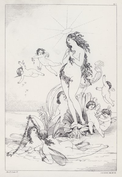Shelley'nin Prometheus Bağsız, II. Perde, Sahne 5 (gravür) by Joseph Noel (after) Paton