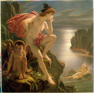 Oberon ve Deniz Kızı by Joseph Noel Paton