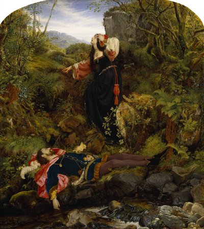 Bluidie Buluşması by Joseph Noel Paton