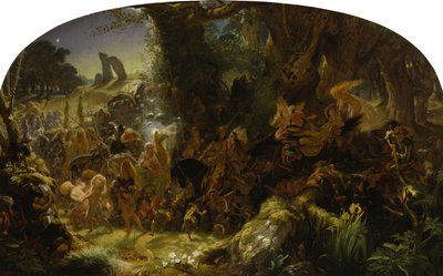 Peri Baskını: Bir Değişkeni Taşımak - Yaz Ortası Arifesi by Joseph Noel Paton