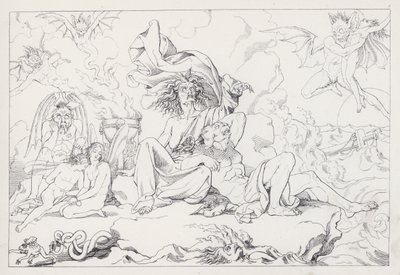 Shakespeares Fırtına, I. Perde, 2. Sahne by Joseph Noel after Paton