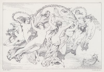 Shelleys Prometheus Bağlanmamış, 3. Perde, 2. Sahne by Joseph Noel after Paton