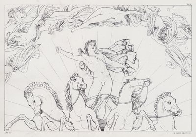 Shelleys Prometheus Bağlanmamış, IV. Perde by Joseph Noel after Paton