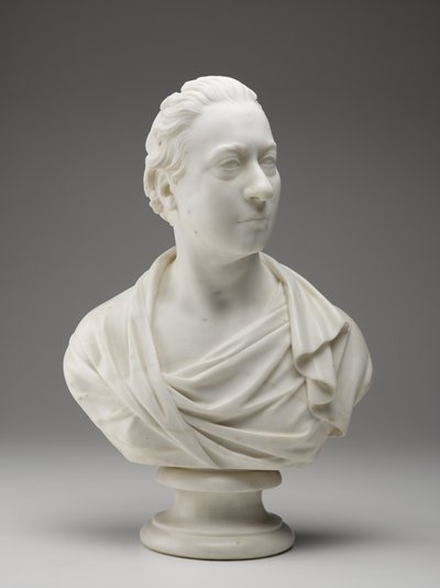 William, Lord Cavendish, Devonshire Beşinci Dükü (1748-1811), c.1812 (mermer) by Joseph Nollekens