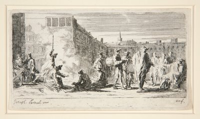 Le Bivouac (Kamp) by Joseph Parrocel