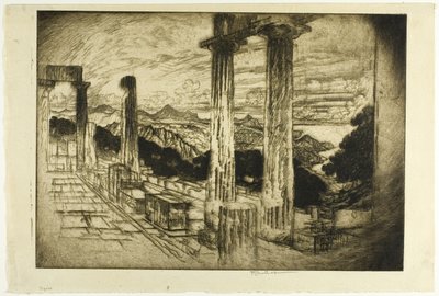 Ege by Joseph Pennell
