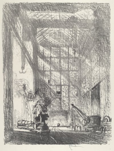 Silahı Getirmek, 1916. by Joseph Pennell