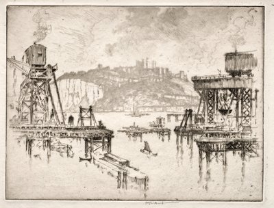 Dover İskelesi Binası by Joseph Pennell