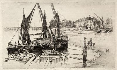 Chelsea, No. 1, 1886. by Joseph Pennell