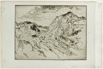 Yılan Kesimi, Panama by Joseph Pennell