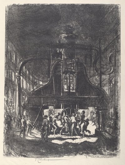Mermi Dövme, Tekerleğin Köleleri by Joseph Pennell