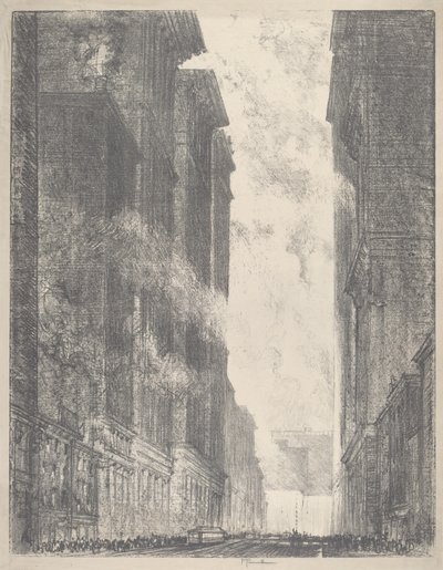 Dördüncü Cadde by Joseph Pennell