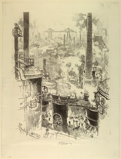 Fırınların Tepelerinden by Joseph Pennell