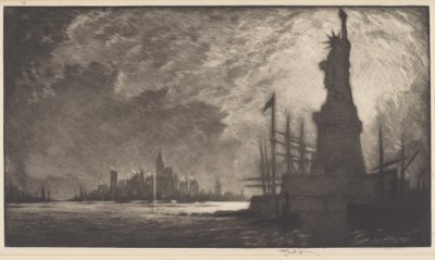 selam amerika by Joseph Pennell