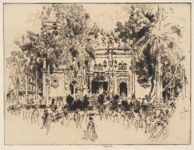 Eski Katedral by Joseph Pennell
