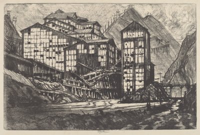Yaşlı Milyon Göz by Joseph Pennell