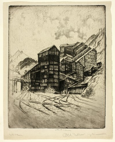 Yaşlı Milyon Göz by Joseph Pennell