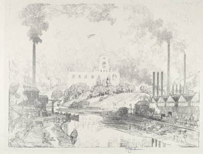 Barış ve Savaş by Joseph Pennell