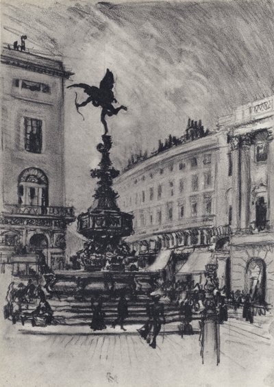 Piccadilly Sirki by Joseph Pennell