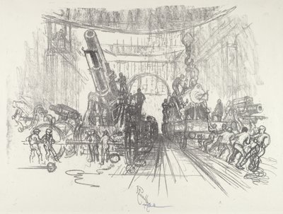 Savaşa hazır by Joseph Pennell