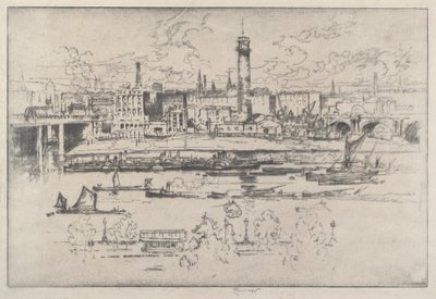 Köprüler Arası Atış Kulesi by Joseph Pennell