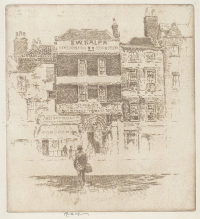 Aziz Bartholomew Kapısı by Joseph Pennell