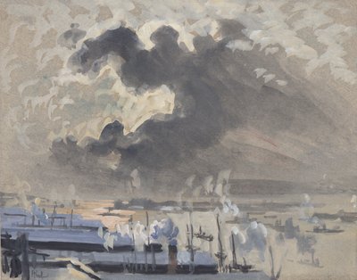 Fırtınalar Yaklaşıyor by Joseph Pennell