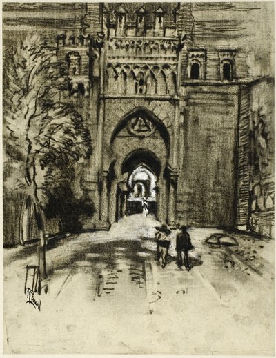 Süper Güneş Kapısı by Joseph Pennell