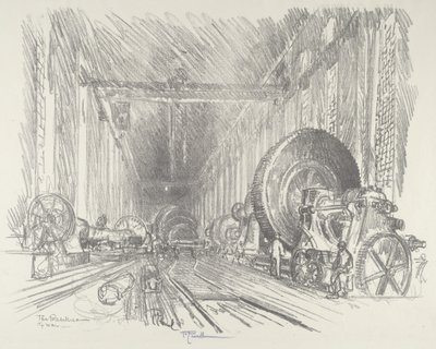 Savaş Bazilikası, 1916. by Joseph Pennell
