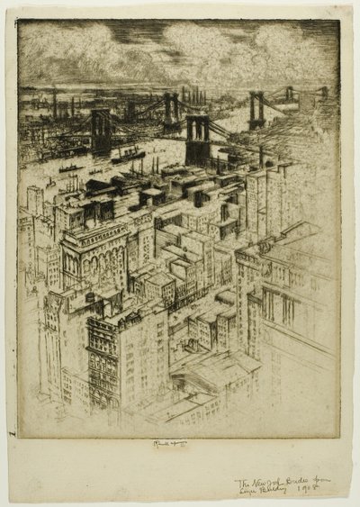 Köprüler by Joseph Pennell