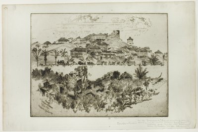 De Lesseps Debacle, Panama by Joseph Pennell