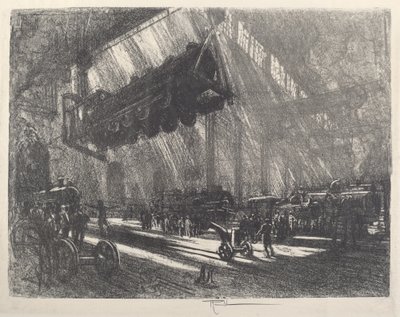 Uçan Lokomotif by Joseph Pennell