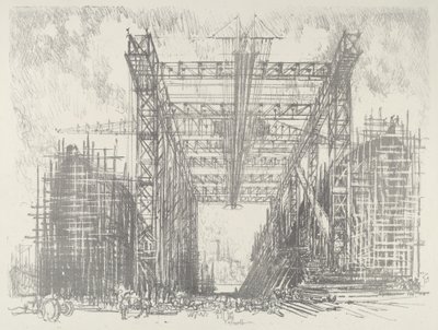 Portal, 1916. by Joseph Pennell