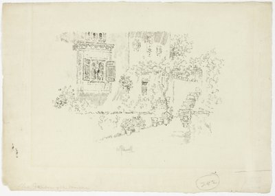 Mescidin Bahçesi I by Joseph Pennell