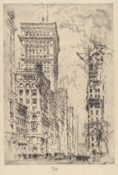 Altın Korniş, ben by Joseph Pennell