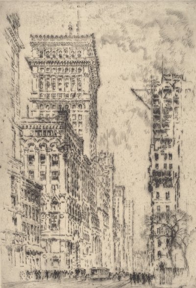 Altın Korniş, I, 1904. by Joseph Pennell