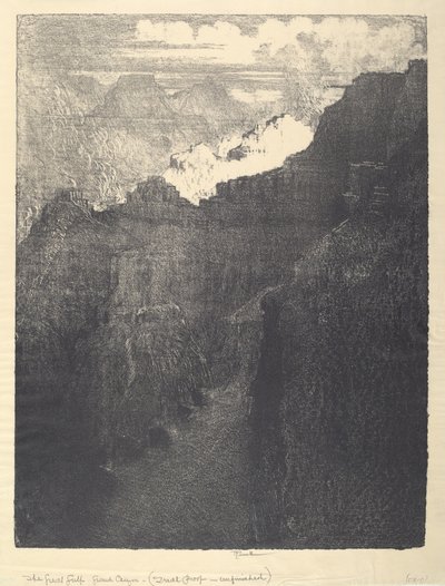Büyük Körfez, 1912. by Joseph Pennell